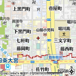 京都府京都市中京区吉野町827周辺の地図