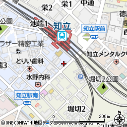 トヨタレンタリース愛知知立駅前店周辺の地図