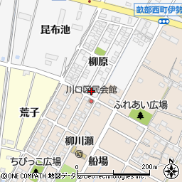 愛知県豊田市畝部西町柳原1-70周辺の地図