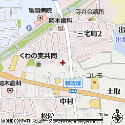 京都府亀岡市篠町浄法寺中村23周辺の地図