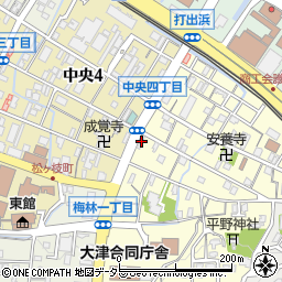 ハンコ卸売センター　大津店周辺の地図
