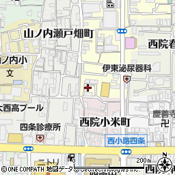 京都府京都市右京区山ノ内赤山町17周辺の地図