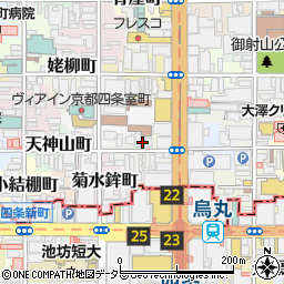 セレスト（Ｃｅｌｅｓｔｅ）　京都四条烏丸店周辺の地図