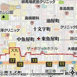 楽水舎周辺の地図