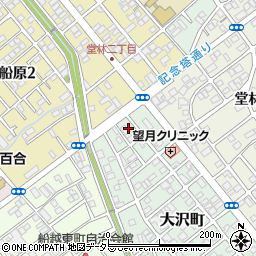 静岡県静岡市清水区大沢町16周辺の地図