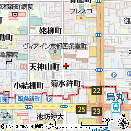 京都府京都市中京区山伏山町564周辺の地図