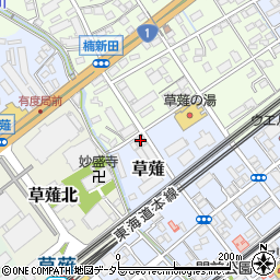 望月建具塗装店周辺の地図