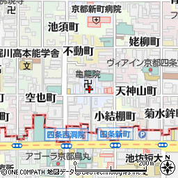 京都府京都市中京区西錦小路町259周辺の地図