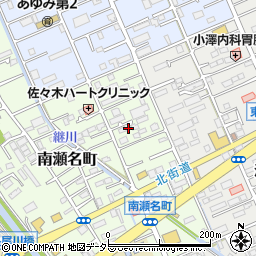 静岡県静岡市葵区南瀬名町25-7周辺の地図