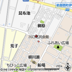 愛知県豊田市畝部西町柳原1-57周辺の地図