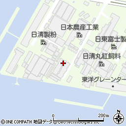 名古屋埠頭サイロ株式会社　南三区事業所周辺の地図