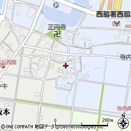 兵庫県西脇市寺内261周辺の地図