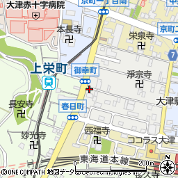 千寿美容室周辺の地図