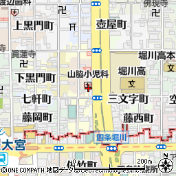 京都府京都市中京区吉野町809周辺の地図