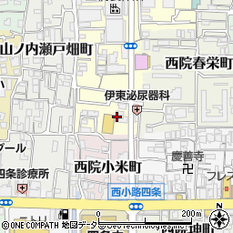 京都府京都市右京区山ノ内赤山町12周辺の地図