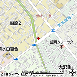 静岡県静岡市清水区西高町16-18周辺の地図