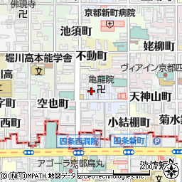 京都府京都市中京区西錦小路町247周辺の地図