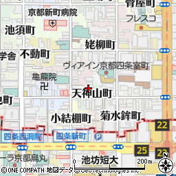 京都府京都市中京区天神山町278周辺の地図