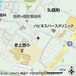 滋賀県草津市矢橋町501周辺の地図