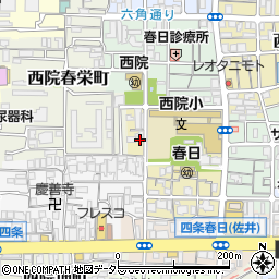 ヴィータ京都西院周辺の地図