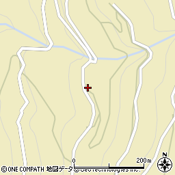 静岡県浜松市天竜区龍山町下平山161周辺の地図