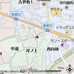 京都府亀岡市中矢田町岸ノ上30周辺の地図