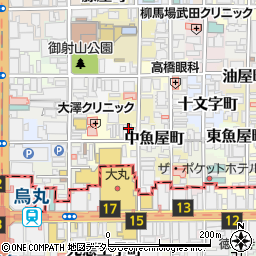 京都コンディショニング周辺の地図