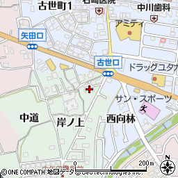 京都府亀岡市中矢田町岸ノ上35周辺の地図