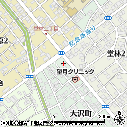 静岡県静岡市清水区大沢町1-3周辺の地図