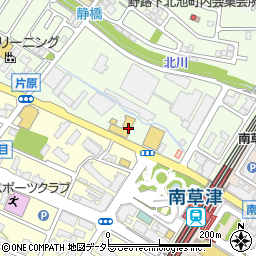 京滋マツダ南草津店周辺の地図