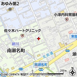 静岡県静岡市葵区南瀬名町25-33周辺の地図