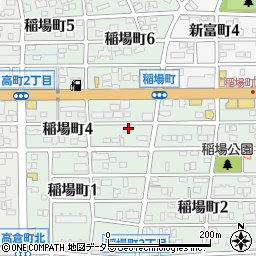 愛知県刈谷市稲場町周辺の地図