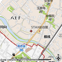 愛知県東海市養父町島ノ内周辺の地図
