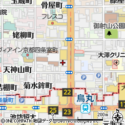 損保ジャパンパートナーズ株式会社　京都支店周辺の地図