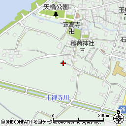 滋賀県草津市矢橋町1082周辺の地図