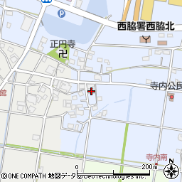 兵庫県西脇市寺内274周辺の地図