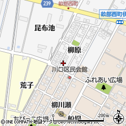 愛知県豊田市畝部西町柳原1-30周辺の地図