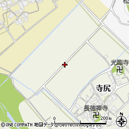 滋賀県蒲生郡日野町寺尻周辺の地図