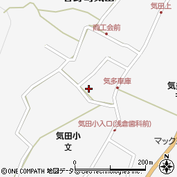 静岡県浜松市天竜区春野町気田761周辺の地図