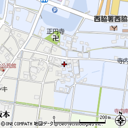 兵庫県西脇市寺内265周辺の地図
