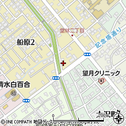 静岡県静岡市清水区西高町16-20周辺の地図