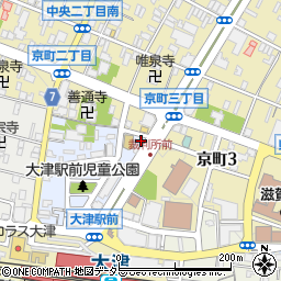 ミニミニＦＣ　大津店周辺の地図