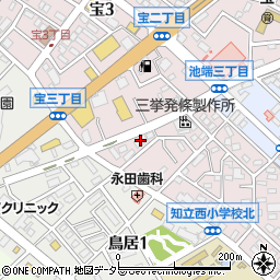秋田病院まこと保育園周辺の地図
