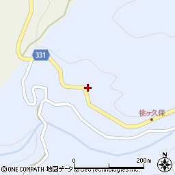 愛知県岡崎市小久田町屋下周辺の地図