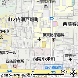 京都府京都市右京区山ノ内赤山町18-30周辺の地図