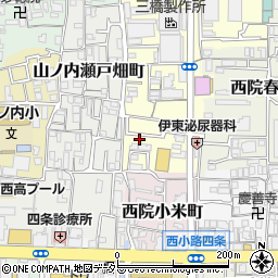 京都府京都市右京区山ノ内赤山町18-27周辺の地図