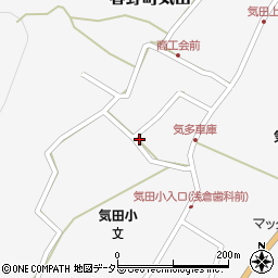 静岡県浜松市天竜区春野町気田763周辺の地図