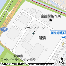 株式会社デザインアーク　名古屋縫製工場周辺の地図