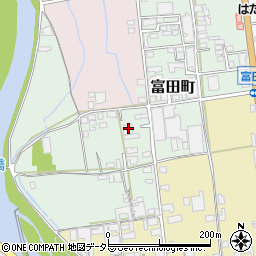 兵庫県西脇市富田町136周辺の地図