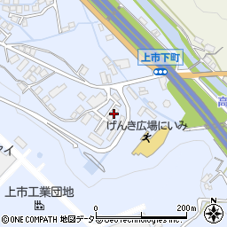 岡山県新見市上市57-1周辺の地図